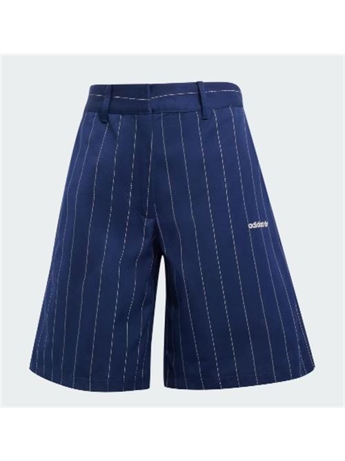 pinstripe short ADIDAS ORIGINAL | JC7683NINDIG/WHITE